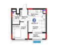 2-бөлмелі пәтер · 43.25 м², ул. Жарбосынова, 69, бағасы: ~ 31.8 млн ₸ в Атырау — фото 3