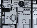 1-комнатная квартира · 42.59 м² · 6/16 этаж, ​Улица Шарль де Голль, 14 стр 14 за 25 млн ₸ в Астане, Алматы р-н — фото 3