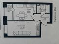 1-комнатная квартира · 44 м² · 2/10 этаж, Нажмеденова 5 — Азербаева за 27.5 млн ₸ в Астане, Есильский р-н — фото 2