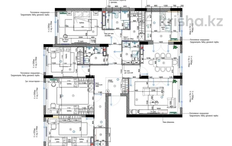 5-комнатная квартира · 152 м² · 3/9 этаж, Е 900 8 за ~ 129 млн ₸ в Астане, Нура р-н — фото 106