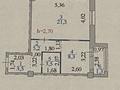 1-бөлмелі пәтер · 43.3 м² · 1/4 қабат, Улытау 44, бағасы: 19 млн ₸ в Астане, Сарыарка р-н — фото 2