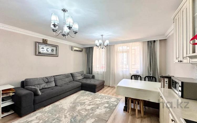 3-бөлмелі пәтер · 80 м² · 12/21 қабат, Кенесары 52 — Уалиханова, бағасы: 40.5 млн ₸ в Астане, р-н Байконур — фото 2