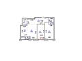 3-бөлмелі пәтер · 74.3 м² · 8/8 қабат, Мангилик ел 36 — Триумфальная Арка, бағасы: 58.7 млн ₸ в Астане, Есильский р-н — фото 18