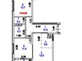 3-комнатная квартира · 65 м² · 6/6 этаж, Бауыржана Момышулы 11/14а за 51 млн ₸ в Алматы, Алатауский р-н — фото 10