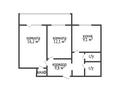 2-комнатная квартира · 53.8 м² · 7/10 этаж, Летунова 95 за 23 млн ₸ в Костанае — фото 16
