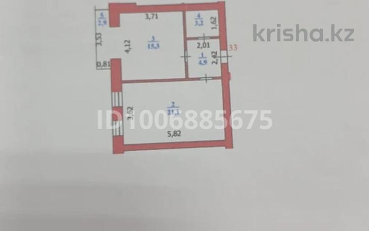 1-комнатная квартира · 47 м², Сарайшык 4 за 16.5 млн ₸ в Уральске — фото 2
