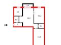 3-комнатная квартира · 58.5 м² · 4/5 этаж, Кужанова 11 за 15 млн ₸ в Сарани