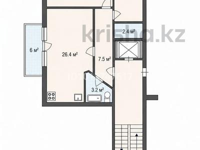 3-комнатная квартира · 67.9 м² · 4/9 этаж, Ленина 161 за 22 млн ₸ в Рудном