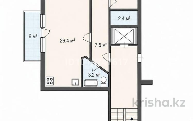 3-комнатная квартира · 67.9 м² · 4/9 этаж, Ленина 161 за 22 млн ₸ в Рудном — фото 15