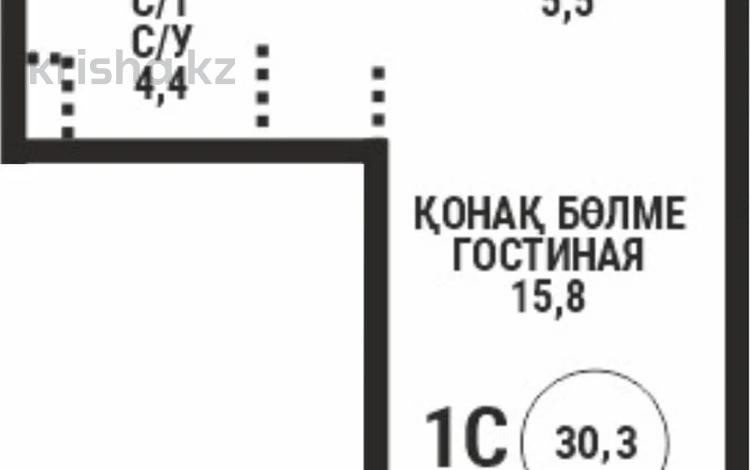 1-комнатная квартира · 31 м² · 5/12 этаж, Райымбека 210 за 27.2 млн 〒 в Алматы, Алмалинский р-н — фото 2