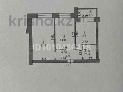 2-бөлмелі пәтер · 45.5 м² · 6/9 қабат, мкр Болашак 133 н, бағасы: 17.5 млн ₸ в Актобе