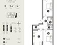 3-бөлмелі пәтер · 71.7 м² · 6/7 қабат, Естай 39/3 — Ниже нового Апорта, бағасы: ~ 34.4 млн ₸ в  — фото 9