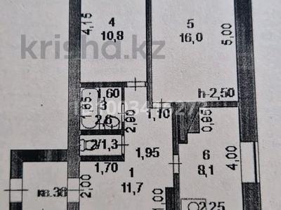 2-комнатная квартира · 54.2 м² · 3/3 этаж, Фабричная 2б — Швейная фабрика за 8.5 млн 〒 в Щучинске