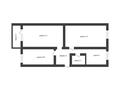 3-бөлмелі пәтер · 61.4 м² · 5/5 қабат, улица В. Чкалова 6, бағасы: 21.5 млн ₸ в Костанае — фото 13