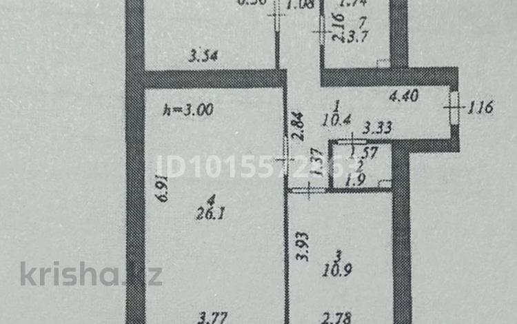 3-комнатная квартира · 86 м² · 3/12 этаж, Улица А 52, 6 — колдаякова за 59.9 млн ₸ в Астане, Сарайшык р-н — фото 11