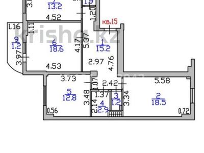 3-бөлмелі пәтер · 85.2 м² · 3/9 қабат, Аль-Фараби 34 — КШТ, пересечение Аль-Фараби-Есенберлина, бағасы: 34 млн ₸ в Усть-Каменогорске