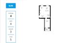 2-бөлмелі пәтер · 62 м² · 5/9 қабат, Байтұрсынұлы 40/1, бағасы: ~ 24 млн ₸ в Астане, Алматы р-н — фото 20