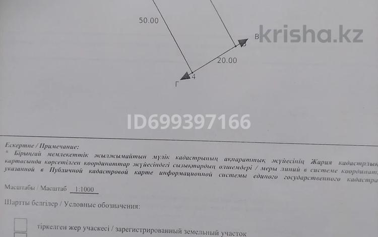 Участок · 10 соток, Зарослый ряд 2 57 — ? за 1.2 млн ₸ в Жанаталап — фото 2