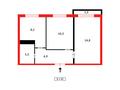 2-комнатная квартира · 45.2 м² · 1/5 этаж, 30А квартал за 9 млн ₸ в Абай — фото 8