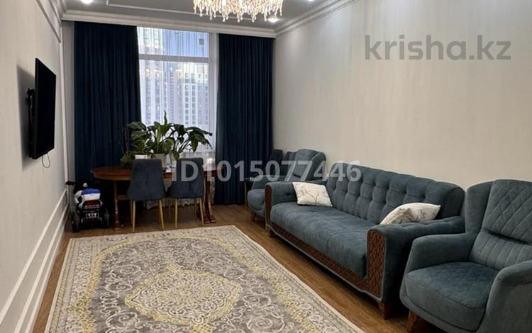 3-бөлмелі пәтер · 98 м² · 3/19 қабат, Кабанбай батыр 49а, бағасы: 70 млн ₸ в Астане, Нура р-н — фото 2