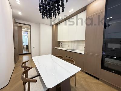 3-бөлмелі пәтер · 105 м² · 16/20 қабат, Турар Рыскулов 9, бағасы: 122 млн ₸ в Астане, Есильский р-н