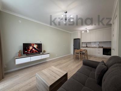 2-бөлмелі пәтер · 50 м² · 3/9 қабат, Туран 43 — Хан Шатыр Национальный центр Нейрохирургии, бағасы: 30 000 ₸ в Астане, Нура р-н