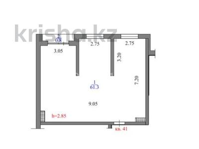 3-комнатная квартира · 62.1 м² · 6/6 этаж, мкр Кайрат уч. 377 за ~ 33.2 млн ₸ в Алматы, Турксибский р-н