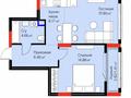 2-бөлмелі пәтер · 49.19 м² · 3/17 қабат, Турар Рыскулов 18/7, бағасы: 45 млн ₸ в Астане, Есильский р-н — фото 2