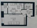 1-комнатная квартира · 44 м² · 2/12 этаж, Жумекена Нажимеденова за 28 млн ₸ в Астане, Сарайшык р-н — фото 2