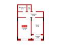 2-бөлмелі пәтер · 55.82 м², Азаттык 21/2, бағасы: ~ 25.7 млн 〒 в Атырау — фото 3