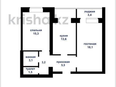 2-комнатная квартира, 63.2 м², 5/5 этаж, мкр. Алтын орда за 15.8 млн 〒 в Актобе, мкр. Алтын орда