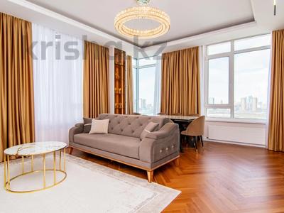Продажа квартир в Астане: 4-комнатная квартира · 120 м² · 11/18 этаж, Бухар жырау 28А за 145 млн 〒 4-комнатная квартира · 120 м² · 11/18 этаж, Бухар жырау 28А за 145 млн 〒 в Астане, Есильский р-н