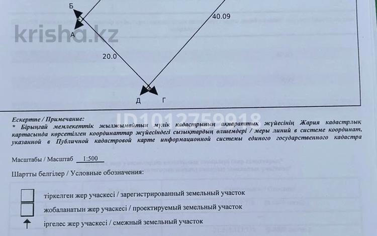 Участок · 8 соток, 696 участок за 2.1 млн ₸ в Кояндах — фото 7
