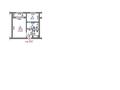 2-бөлмелі пәтер · 46 м² · 2/12 қабат, Торекулова 93 — Школа академии МВД, ТРЦ MEGA, бағасы: 55.5 млн ₸ в Алматы, Алмалинский р-н — фото 2