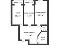 2-бөлмелі пәтер · 83.8 м² · 1/5 қабат, мкр. Алтын орда, бағасы: 27.8 млн ₸ в Актобе — фото 12