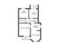 3-комнатная квартира · 106.3 м² · 4/5 этаж, мкр. Алтын орда 14/2 за 46.5 млн ₸ в Актобе — фото 24