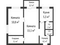 2-комнатная квартира · 43 м² · 2/5 этаж, Байтурсынова 45 — Казахско-французского центра за 20.1 млн ₸ в Костанае — фото 3