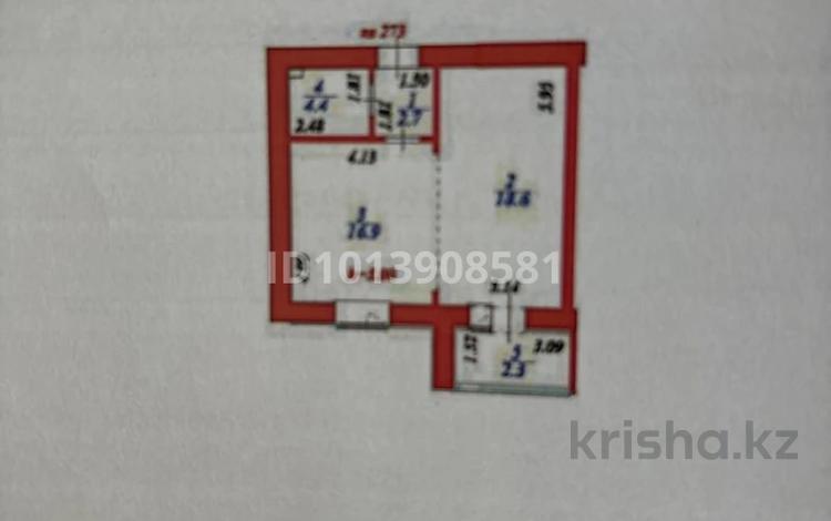 1-бөлмелі пәтер · 44.9 м² · 2/12 қабат, Чингиз Айтматов 65 — Айтматова пересечение коргалжин шоссе, бағасы: 18 млн ₸ в Астане, Нура р-н — фото 2