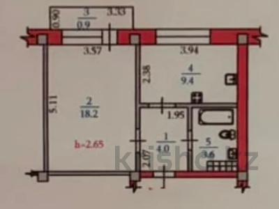 1-бөлмелі пәтер · 36.1 м² · 8/8 қабат, Сейфуллина — Шевченко, бағасы: 38 млн ₸ в Алматы, Алмалинский р-н