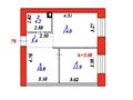 2-бөлмелі пәтер · 44.3 м² · 7/12 қабат, мкр Уркер, Чингиза Айтматова 77/6, бағасы: 31.3 млн ₸ в Астане, Нура р-н — фото 13
