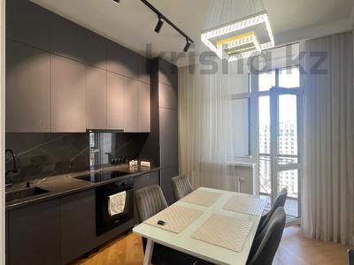 2-комнатная квартира · 56 м² · 13/16 этаж, Кабанбай батыр 49а за 43.5 млн ₸ в Астане, Есильский р-н