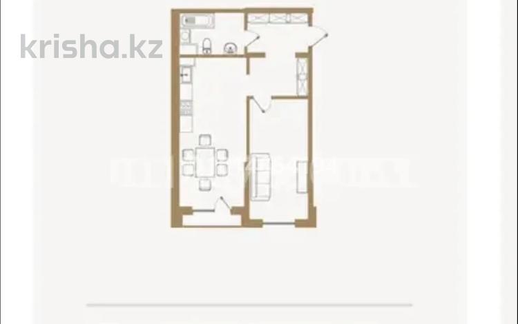 1-бөлмелі пәтер · 55.67 м² · 4/6 қабат, Мкр. Кайрат уч. 377, бағасы: 28.5 млн ₸ в Алматы — фото 4