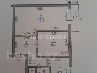 2-комнатная квартира · 40 м² · 3/5 этаж, Второй военный городок 1 за 10.5 млн ₸ в Ушарале