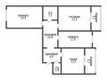 3-бөлмелі пәтер · 105.1 м² · 8/9 қабат, 5 МИКРОРАЙОН 18, бағасы: 50 млн ₸ в Костанае — фото 22