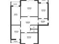 4-комнатная квартира · 119.6 м² · 7/10 этаж, мкр 5, Алии Молдагуловой за 31.7 млн ₸ в Актобе — фото 18