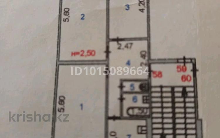 3-бөлмелі пәтер · 62 м² · 5/5 қабат, Анаркулова 5, бағасы: 20 млн ₸ в Жезказгане — фото 2