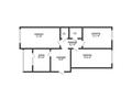 3-бөлмелі пәтер · 66.8 м² · 1/5 қабат, 8 микрорайон 1А, бағасы: 30 млн ₸ в Костанае — фото 18