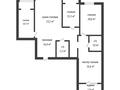 4-комнатная квартира · 146.3 м² · 4/5 этаж, мкр. Алтын орда за 107 млн ₸ в Актобе — фото 29