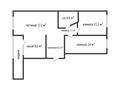 3-комнатная квартира · 70 м² · 5/6 этаж, Карбышева 43 за 28 млн ₸ в Костанае — фото 7