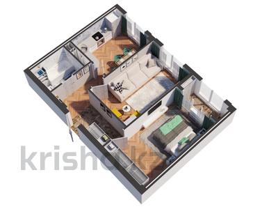 2-комнатная квартира · 56.2 м² · 10/10 этаж, Каныша Сатпаева 82/9 за 28.1 млн 〒 в Усть-Каменогорске